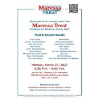 Meet & Greet with Oklahoma County Clerk Candidate Maressa Treat by South Oklahoma City Chamber of Commerce Political Action Committee