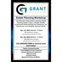 Estate Planning Workshop by Grant Estate Law