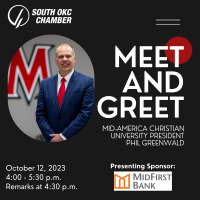 Meet and Greet for Mid-America Christian University President Phil Greenwald