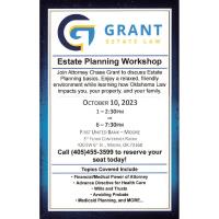 Estate Planning Workshop by Grant Estate Law