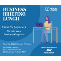 "Canva for Beginners - Elevate Your Business Graphics" Business Briefing Lunch