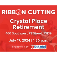 Open House & Ribbon Cutting Celebration for Crystal Place Retirement