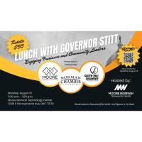 Lunch with Governor Kevin Stitt - Presented by the Moore Chamber, Norman Chamber, and South OKC Chamber