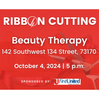 Grand Opening & Ribbon Cutting for Beauty Therapy