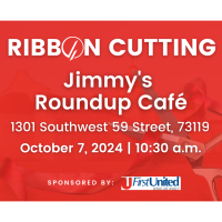 Grand Re-Opening & Ribbon Cutting - Jimmy's Roundup Café