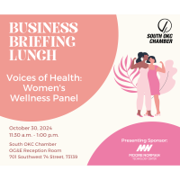 "Voices of Health: Women's Wellness Panel" Business Briefing Lunch