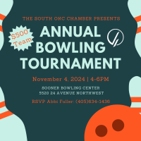 Bowling Tournament 2024 - South OKC Chamber