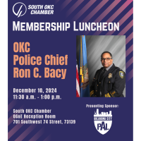 Membership Luncheon with Oklahoma City Police Chief Ron C. Bacy