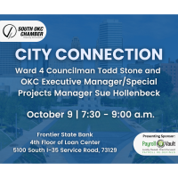 City Connection with Ward 4 Councilman Todd Stone and OKC Executive Manager/Special Projects Manager Sue Hollenbeck
