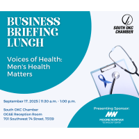 "Voices of Health: Men's Health Matters" Business Briefing Lunch