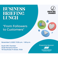 "From Followers to Customers" Business Briefing Lunch