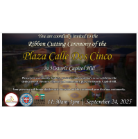 Ribbon Cutting for Calle Dos Cinco Community Plaza