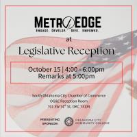 MetroEDGE at the South Oklahoma City Chamber of Commerce Legislative Reception
