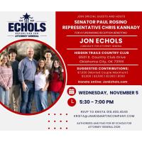 Fundraiser Reception Benefiting Jon Echols for Attorney General