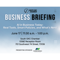"AI in Business Today: Real Tools, Smart Policies, and What’s Next" Business Briefing Lunch