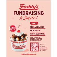 Freddy's Fundraising is Sweeter!