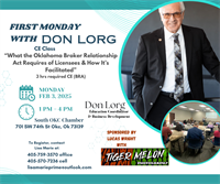 First Monday with Don Lorg CE Class By Prime Realty