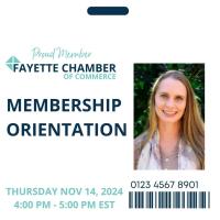 2024 Membership Orientation - November
