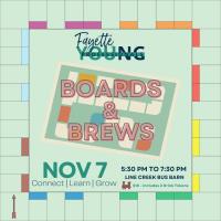 2024 Young Professionals Mixer: Boards & Brews