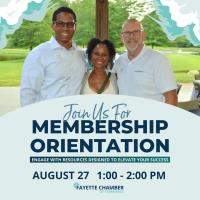 2025 Membership Matters Orientation - August
