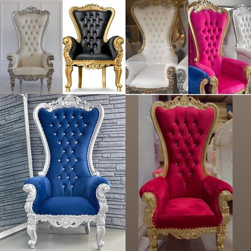 We have a variety of throne chairs 