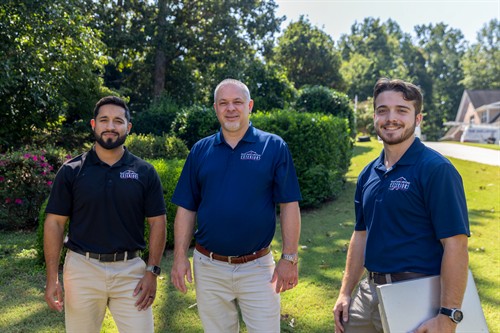 Left: Ariel De La Trinidad Project Consultant. Center: Ed Rollins Founder and Owner. Right: JP Parks Project Manager.