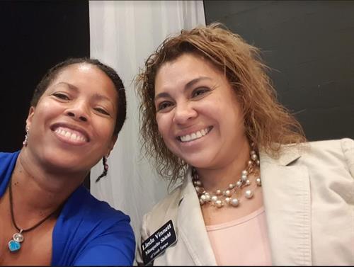FELLOW BUSINESS OWNER AND FRIEND  AT GRCC MONTHLY LUNCHEON