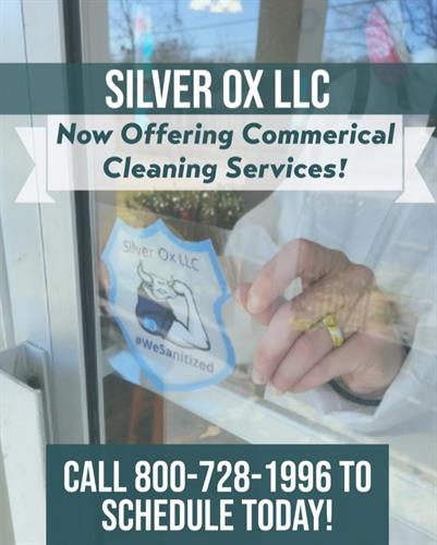 Commercial Cleaning Services Available! Commercial Cleaning Services Available!