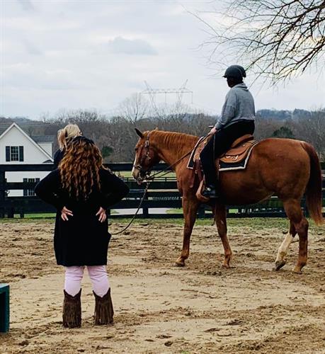 Survivors at Equine Therapy Survivors at Equine Therapy
