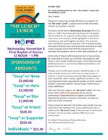 2025 ''No Lunch, Lunch'' sponsored by Martin Brower - November 5th