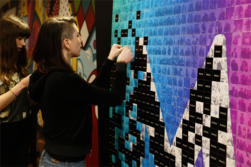 Check out our Mosaic Wall option! 
