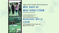 May Yoga at Mini Acres Farm