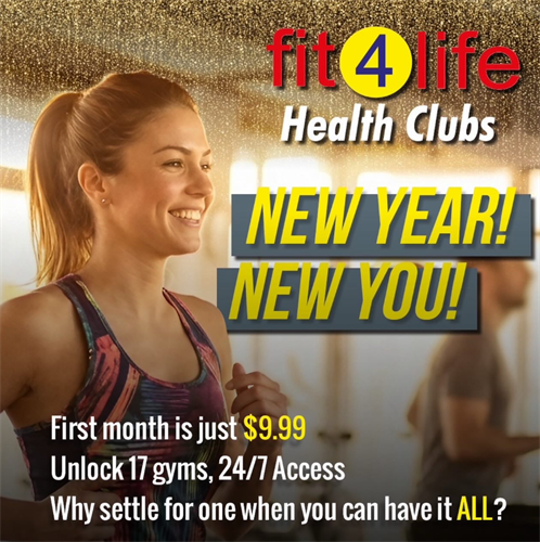 FIRST MONTH $9 PROMO FIT4LIFE GARNER 