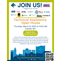 Technical Assistance Open House, March 16th