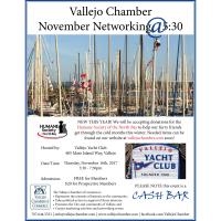 Vallejo Chamber November Networking @ 5:30