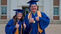 Twin Siblings Earn College Degrees before High School Graduation through Calhoun Dual Enrollment
