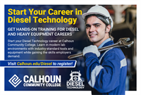 Calhoun Announces New Diesel Technology Training Program to Support Regional Workforce Needs