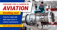 Calhoun Hires Industry Veteran to Lead New Aviation Maintenance Technology Program