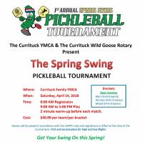 1st Annual Spring Swing Pickleball Tournament