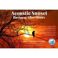 Acoustic Sunset Business After Hours