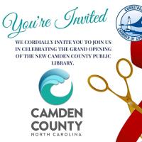 Join Us for the Camden County Public Library Grand Opening Ribbon Cutting Event