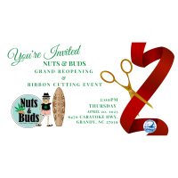 Join Us for The Official Grand Reopening of Nuts & Buds & 2023 Summer Kick-Off Party!