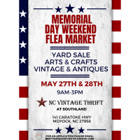 Moyock Flea Market, hosted by NC Vintage Thrift! 