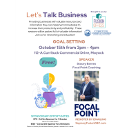 POSTPONED - Let's Talk Business - Goal Setting