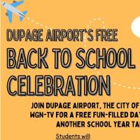 DuPage Airport Back to School Celebration