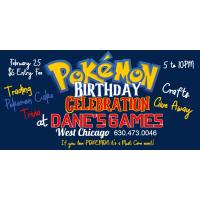 Pokemon Birthday Celebration at Daine's Games