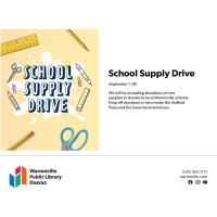 School Supply Drive