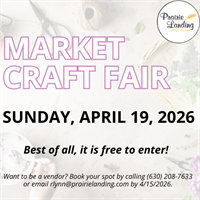 Market Craft Fair at Prairie Landing Golf Club April 2026