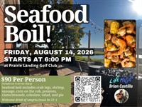 Seafood Boil at Prairie Landing Golf Club