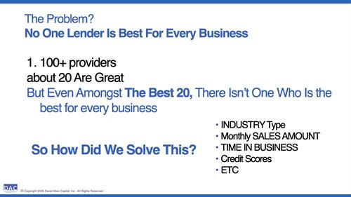 Get offers from 20 top funders through a single application!